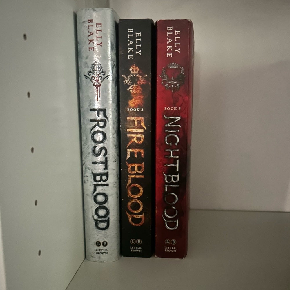 Elly Blake Frostblood Trilogy Set